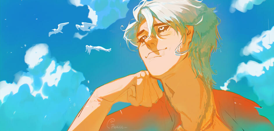 Complete illustration headshot